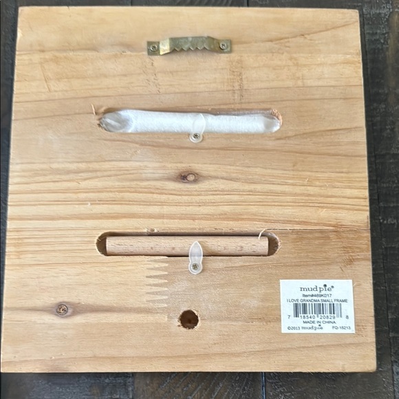 Mud Pie Red and Brown Picture Frame Accents - Picture 2 of 2